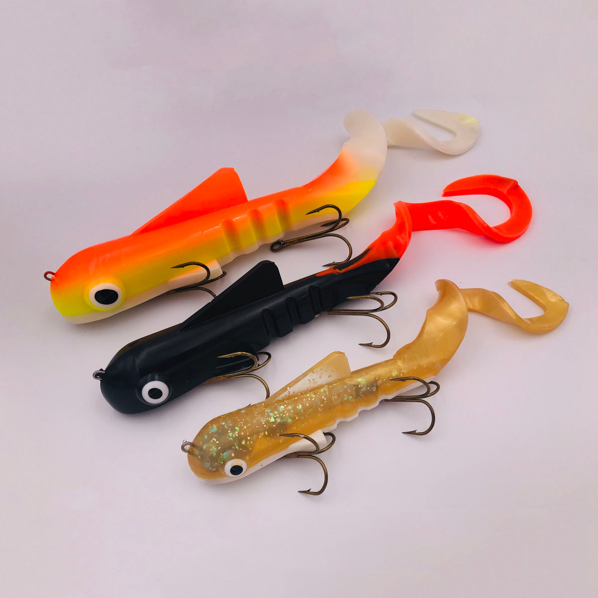 Leo Lure-Musky Dawg-Jointed-6.5-Color Brown TroutLEO-MUSKY DAWG