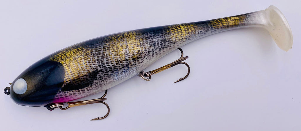 Custom Regular Shallow Swimmin' Dawg Blotchy Walleye