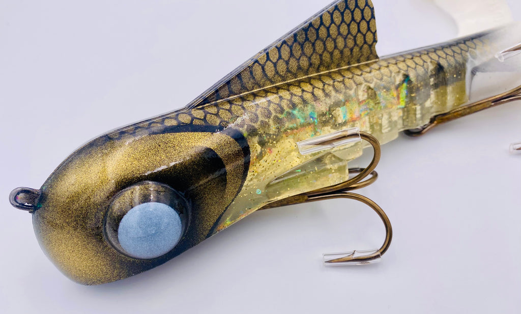Custom Regular Double Dawg Cracked Ice WI Walleye