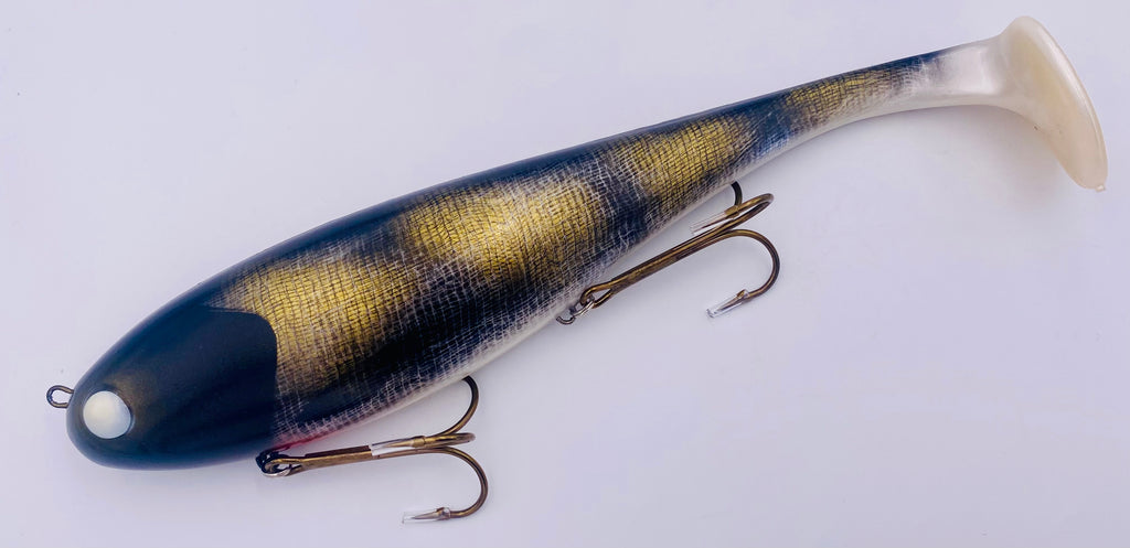 Custom Monster Swimmin’ Dawg Blotchy Walleye