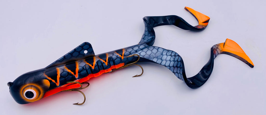 Shallow Pit Bull Double Tail - Pro Harness - Sunset Jailbird