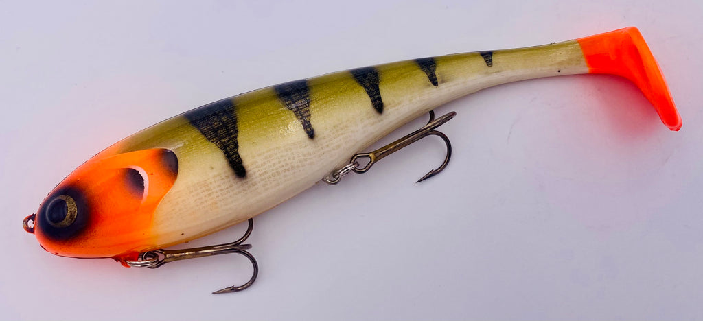 Custom Regular Shallow Swimmin' Dawg Orange Head Perch