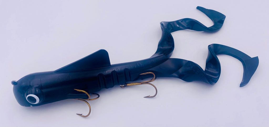 Pit Bull Double Tail - Pro Harness-  Black