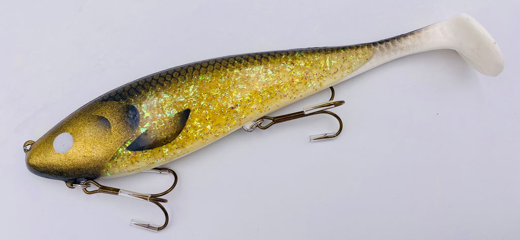 Custom Regular Swimmin' Dawg WI Walleye