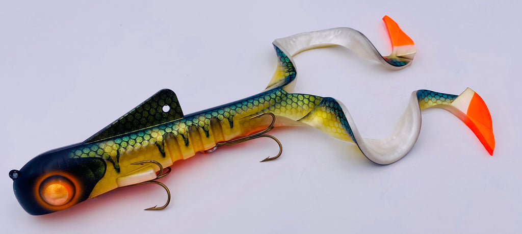 Shallow Pit Bull Double Tail - Pro Harness - Perfect Perch