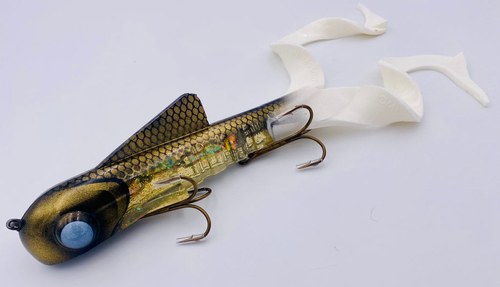 Custom Regular Double Dawg Cracked Ice WI Walleye