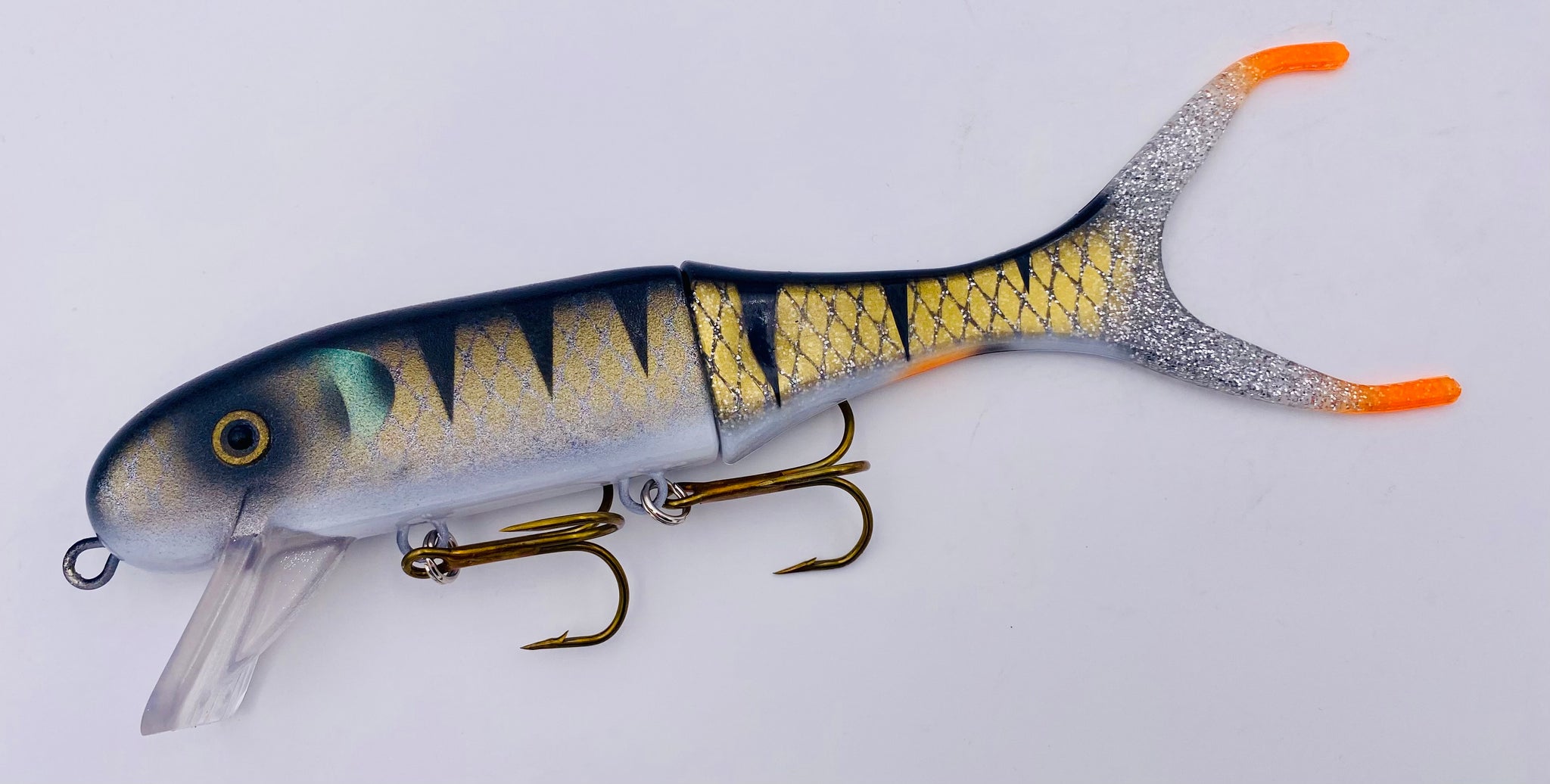 Custom Shallow Invader Silver Perch – Fin Rage Tackle