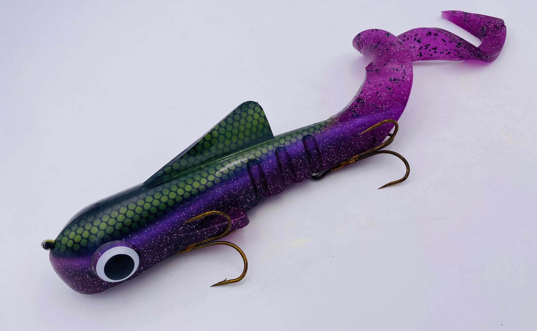 bulldawgs fishing lure Pro Super Magnum Bulldawg Purple Shad – Fin Rage Tackle