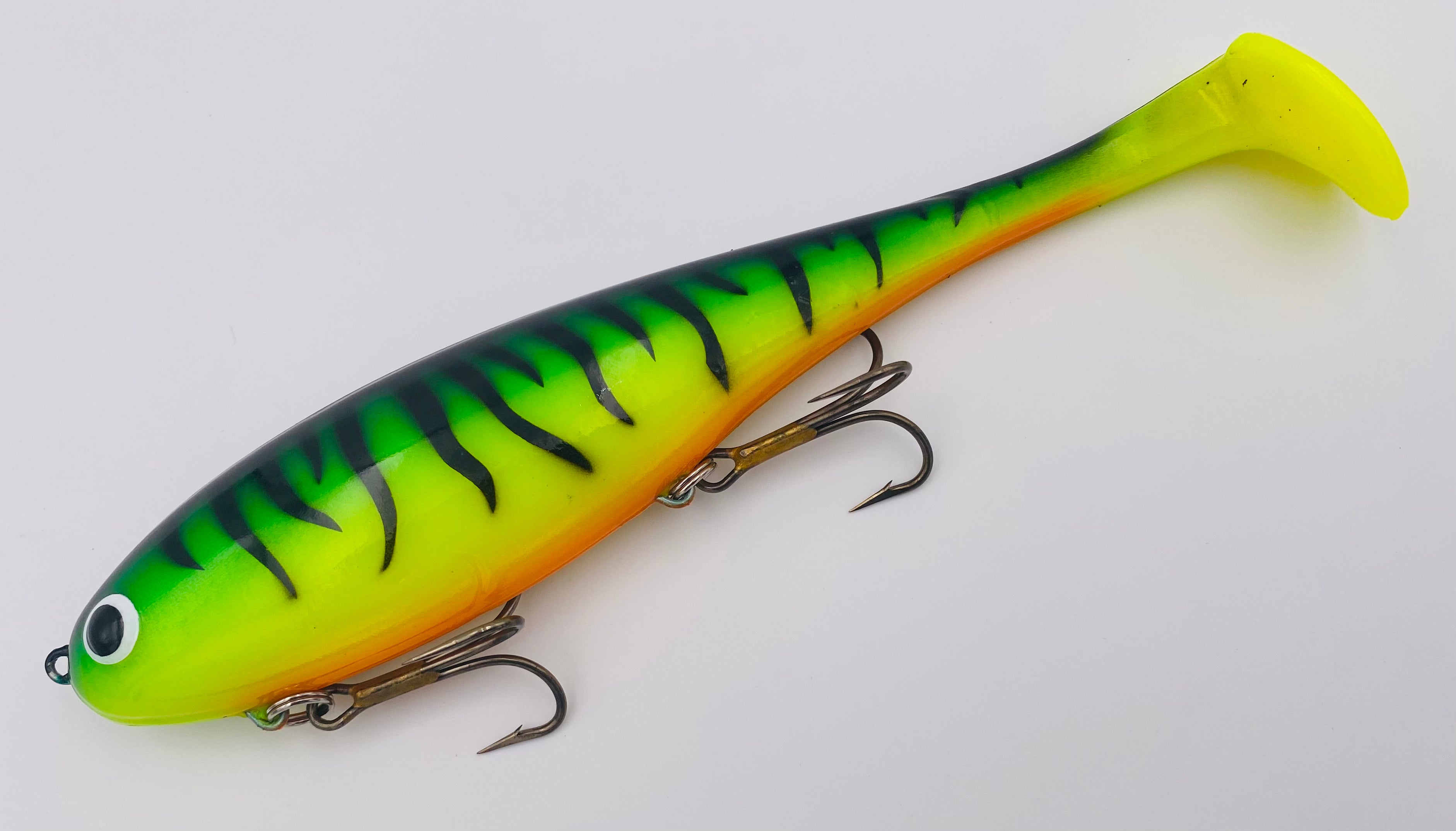 Magnum Shallow Swimmin' Dawg Fire Tiger – Musky Innovations