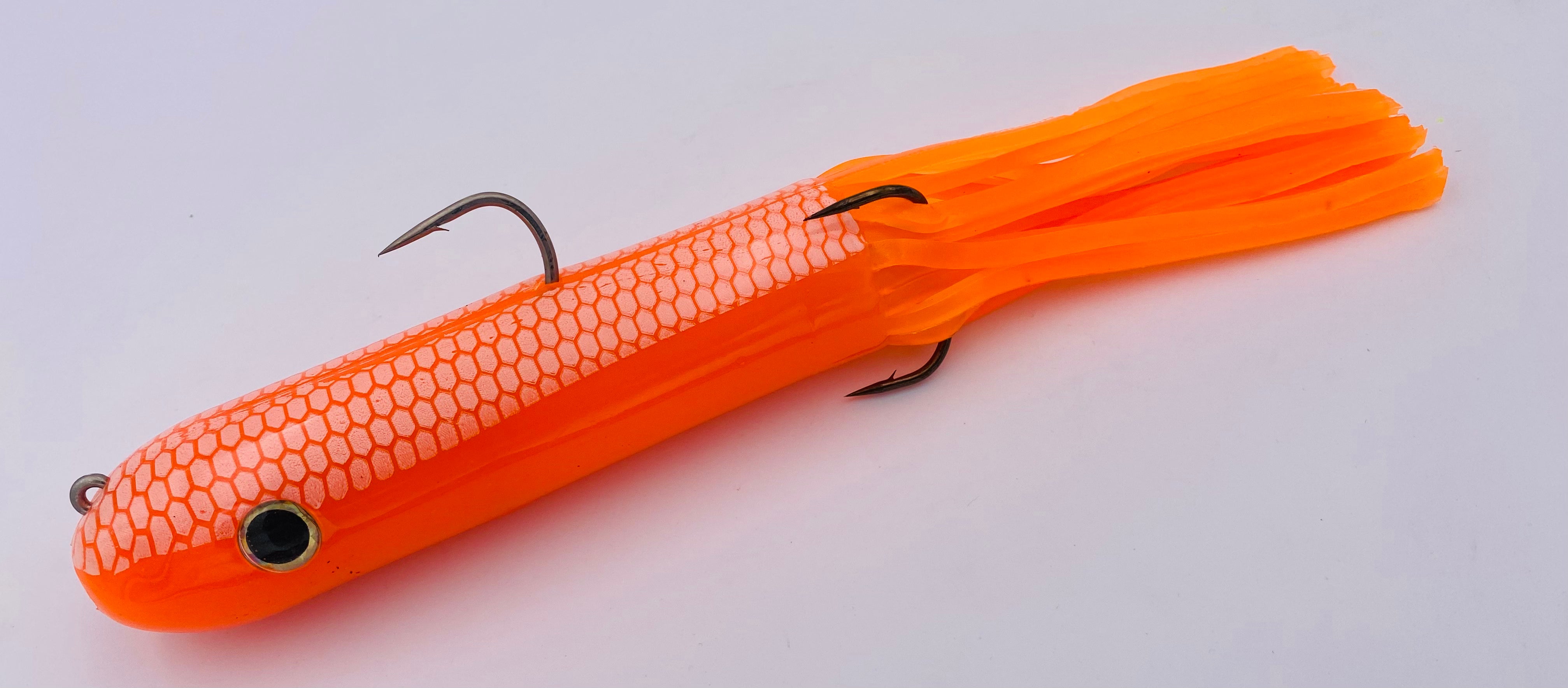 10" Titan Tube - 2 Pack Cream Sickle Fin Rage Tackle 10" Titan Tube - 2 Pack Cream Sickle Fin Rage Tackle